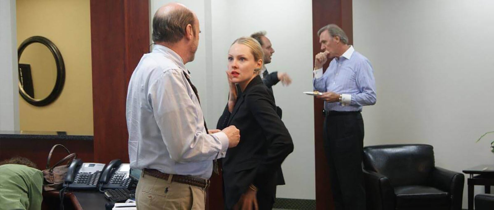 Martin Armstrong, Danielle White, Marcus Vetter and Thomas Sjoblom in Philadelphia