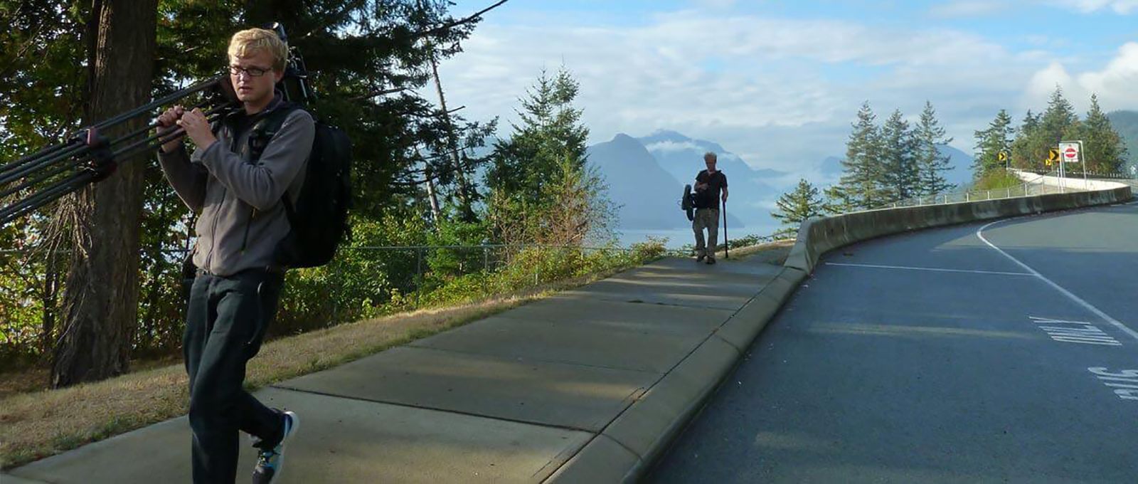 Georg Zengerling and Aljoscha Haupt in Canada